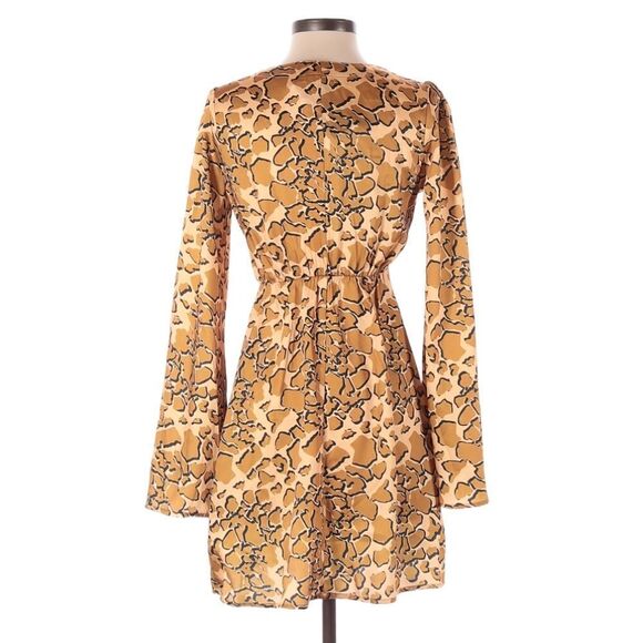 Nasty Gal She's a Wild One Satin Mini Dress - Picture 3 of 4